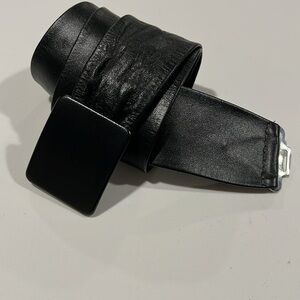Astor‎ - vintage black leather belt